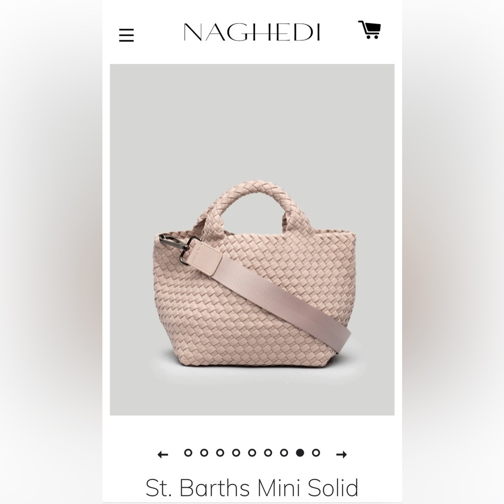 Naghedi mini st barths shell pink